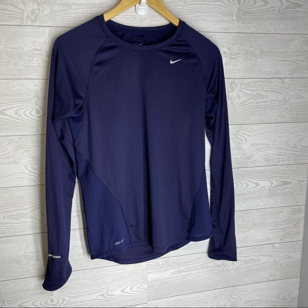 Nike dri Fit long sleeve running top